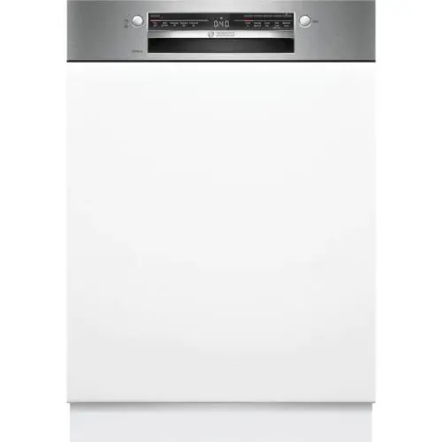 Bosch Series 2 13 Place Settings Semi Integrated Dishwasher - 60cm - Stainless Steel Control Panel | SMI2HTS02G